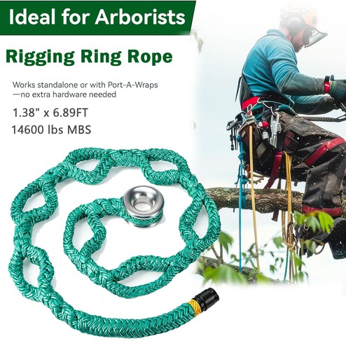 Rigging ring sling rope - rigging,