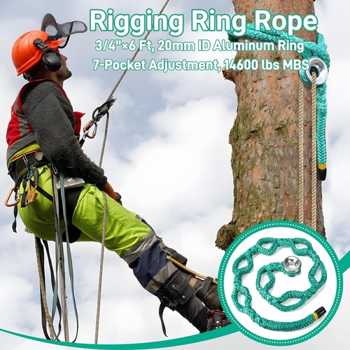 Rigging ring sling rope - ring,