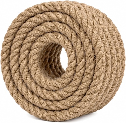 Natural jute rope - natural, x