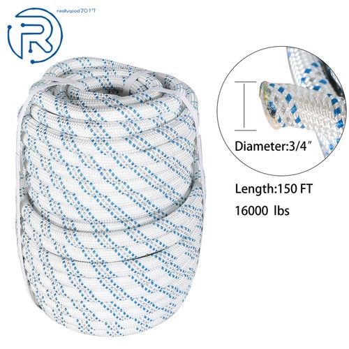 150 braided polyester - 3/4",